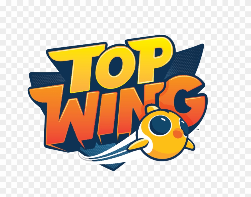 Let's Earn Our Wings - Nick Jr Top Wing Logo Clipart