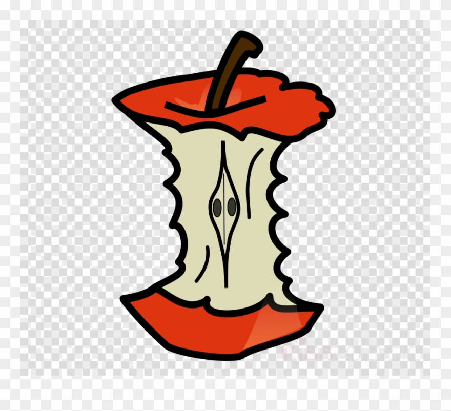 Apple Core Clipart Clip Art - Food Waste Clipart Png Transparent Png