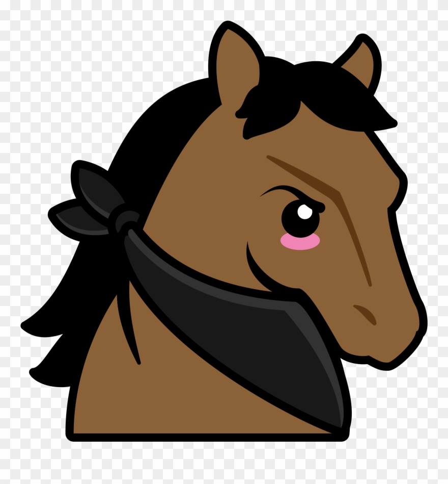 This Is The Knight Horse For The Pirate Set Clipart