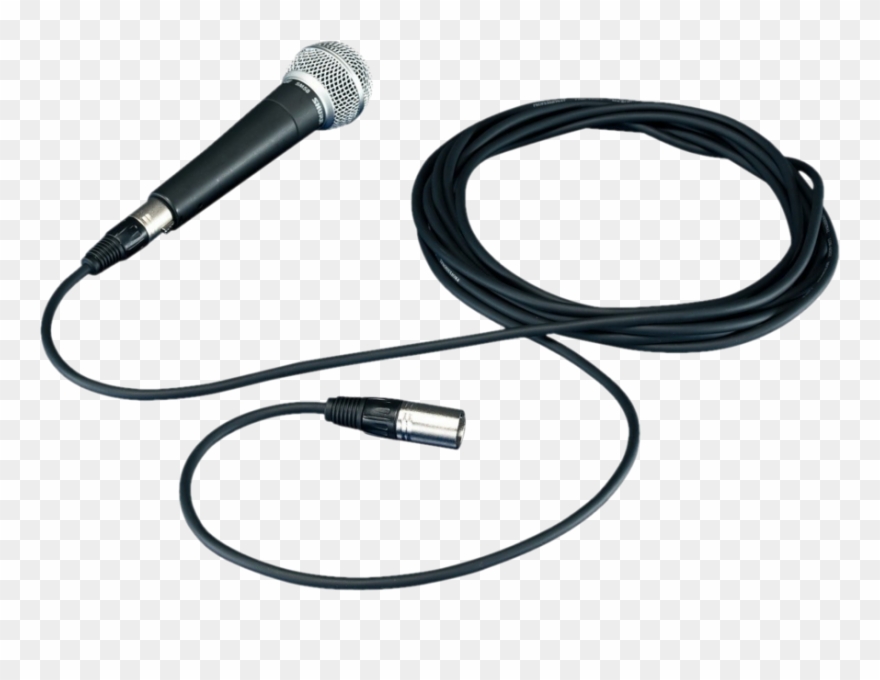 Microphone Clipart Wire Png Mic With Cord Png Transparent Png