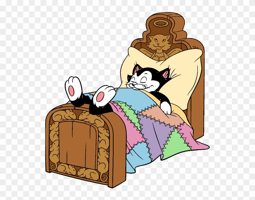 Back To Pinocchio Clip Art Menu - Disney Bed Clipart - Png Download
