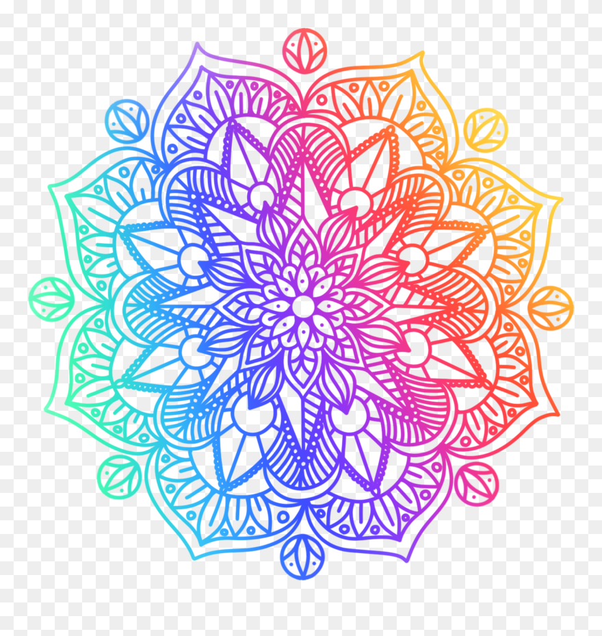 Mandala Clipart Graphic - Png Download