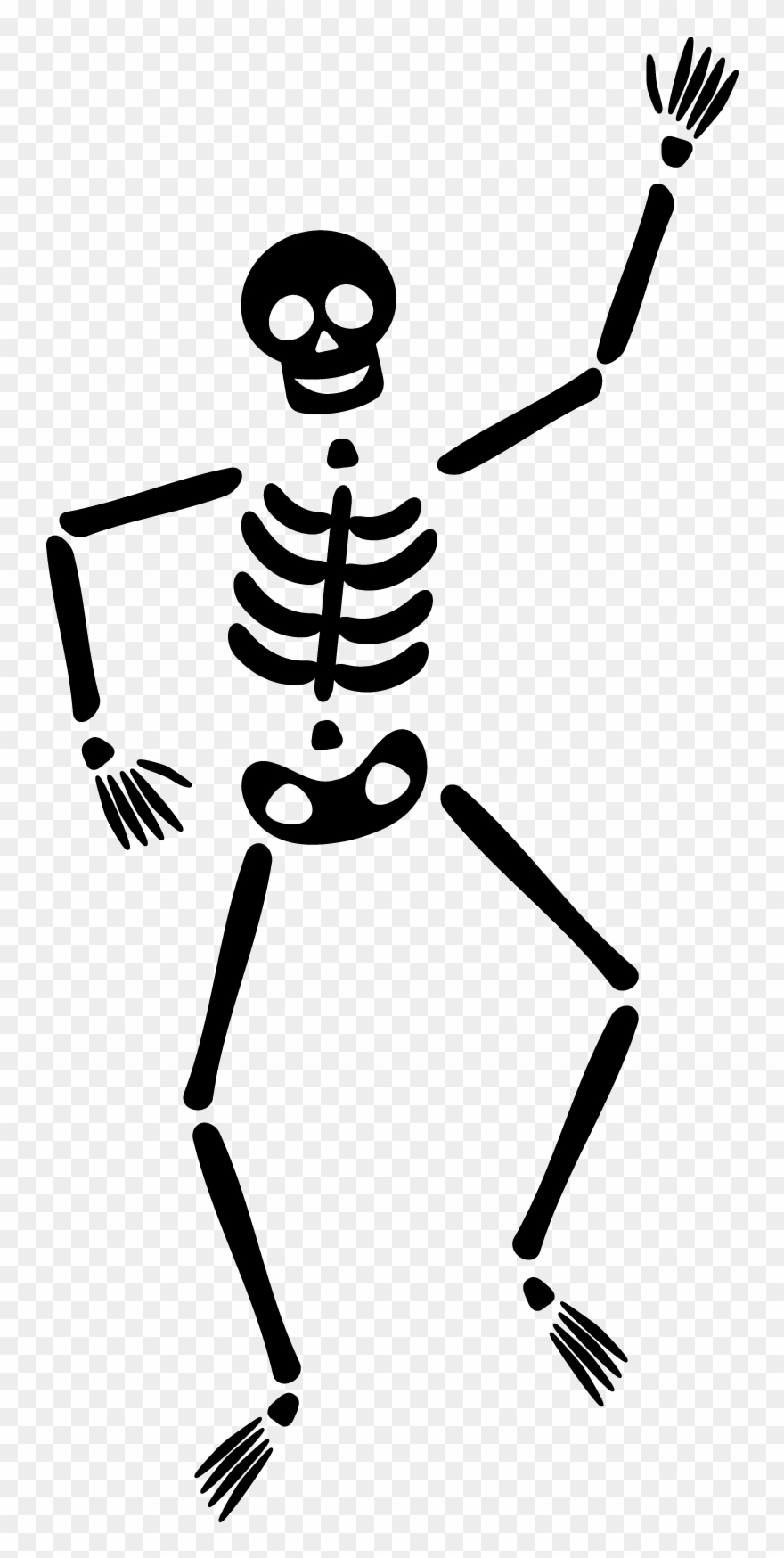 Dancing Skeleton Clipart - Ve Got A Feeling - Png Download