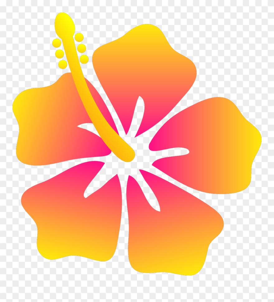 Plumeria Transparent Cartoon - Plumeria Cartoon Clipart