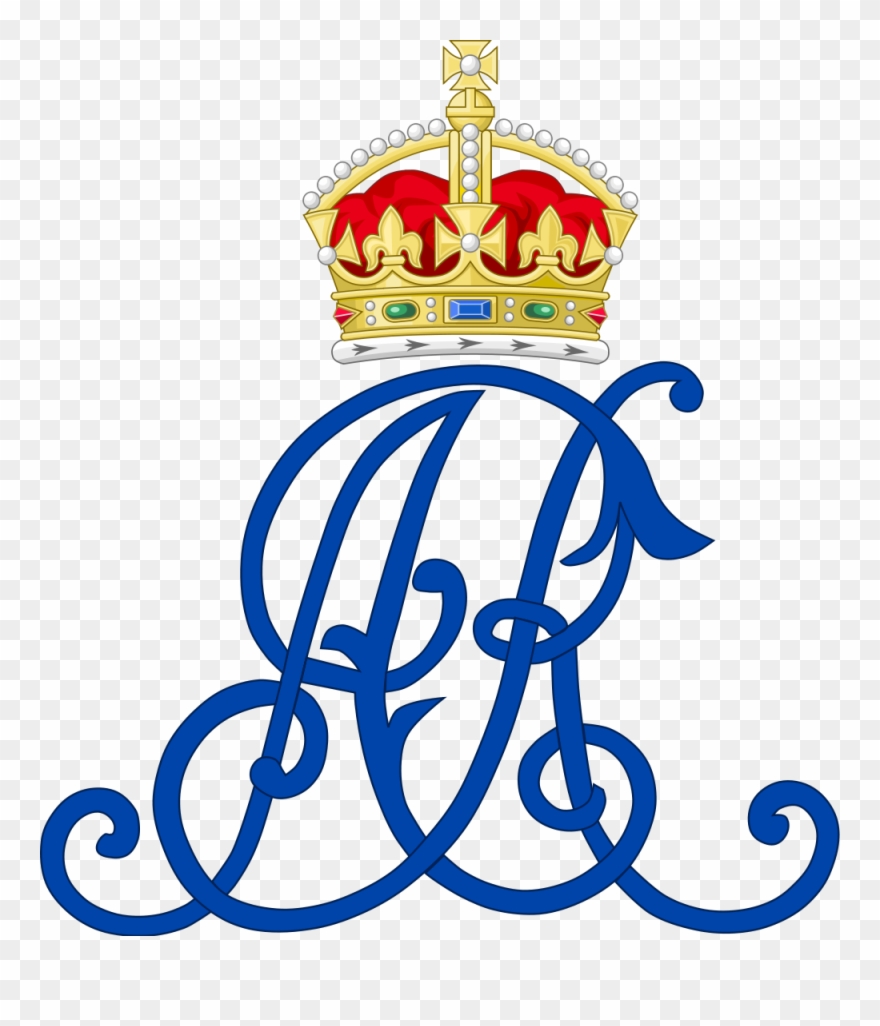 Open - Royal Monograms Queen Victoria Clipart
