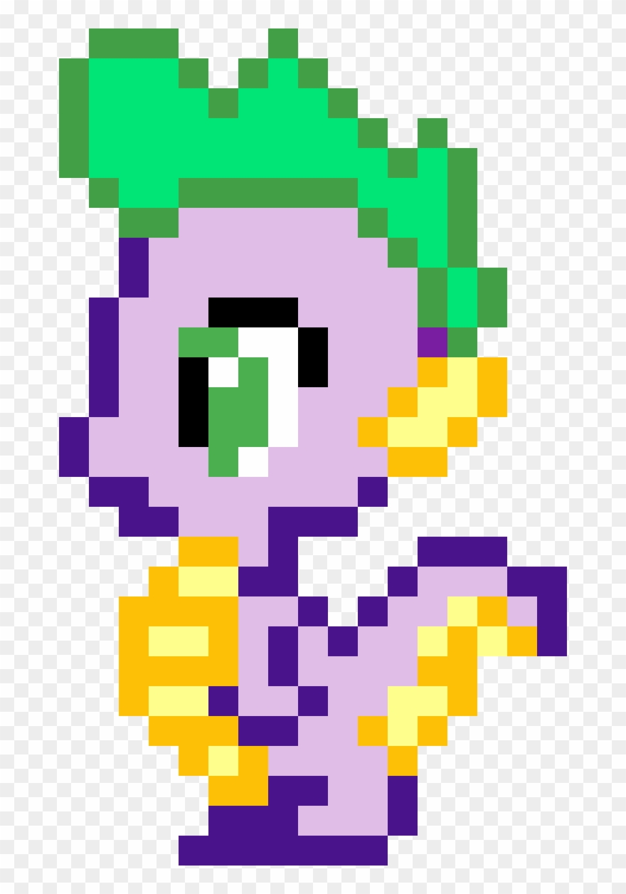 Baby Dragon - Pixel Art Minecraft Dragon Clipart