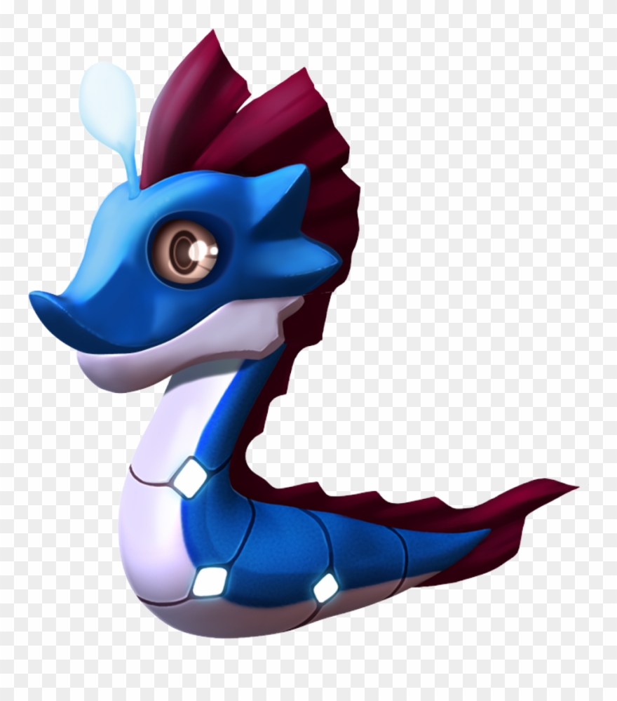 Seahorse Dragon Baby - Seahorse Clipart