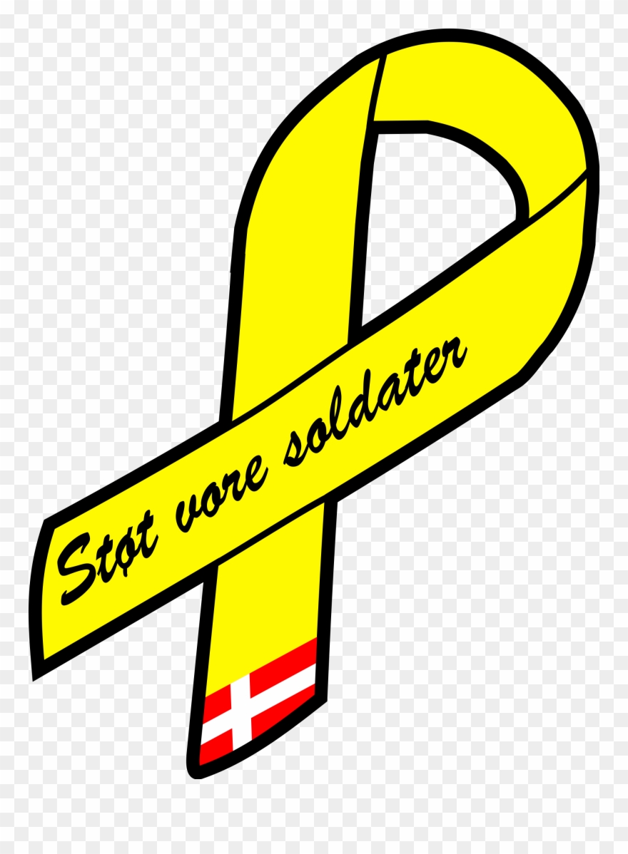 Open - Does A Yellow Ribbon Mean Clipart