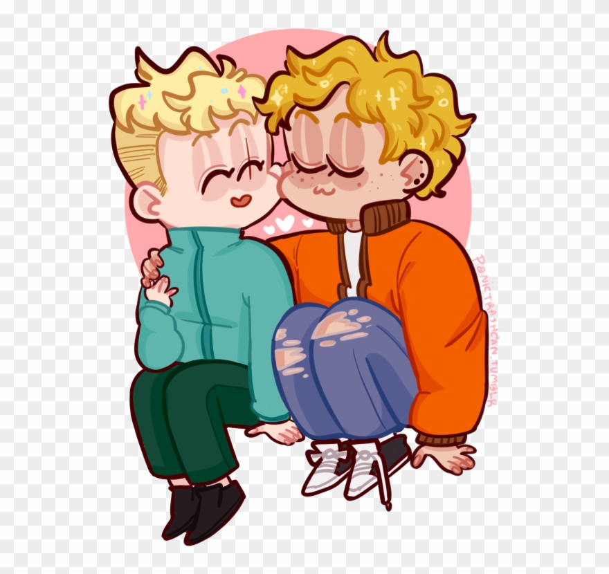Kenny X Butters ~ Sweethearts Kenny South Park, Happy - Clip Art - Png Download