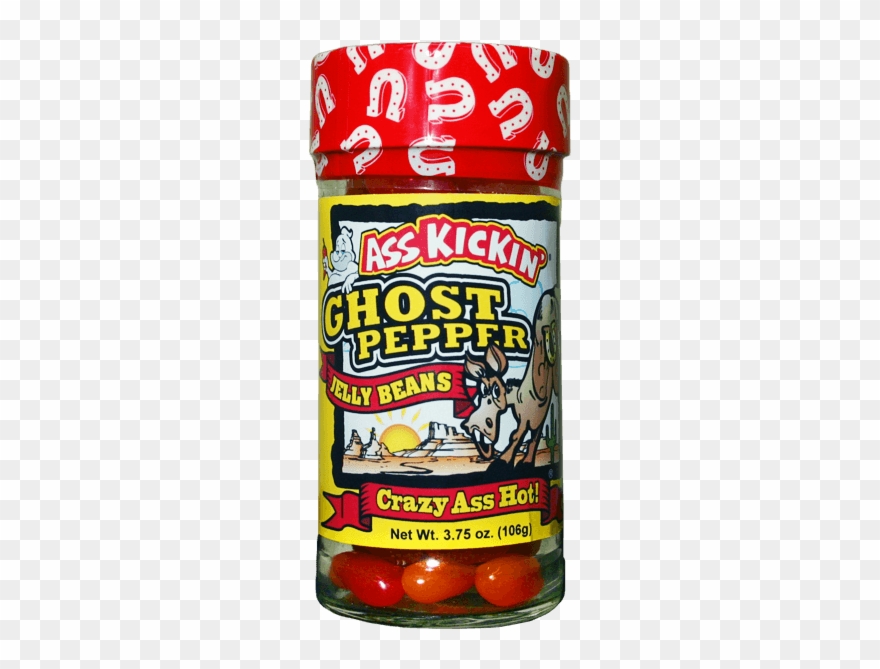 Ass Kickin' Ghost Pepper Jelly Beans - Ass Kickin Ghost Pepper Jelly Beans Clipart