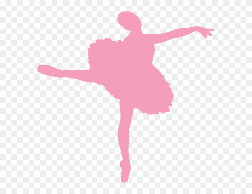 Ballet Dancer Silhouette Shoe Transprent Png Free - Pink Ballerina Silhouette Png Clipart