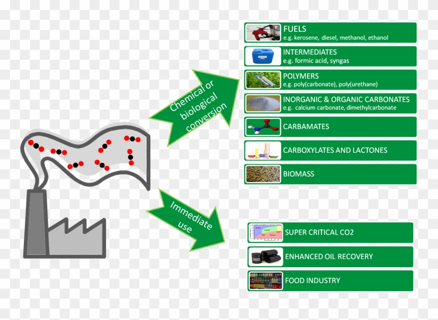 A Combined Biological And Chemical Flue Gas Utilization Clipart