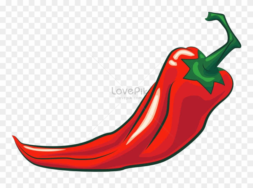 Red Pepper - Chili Pepper Clipart