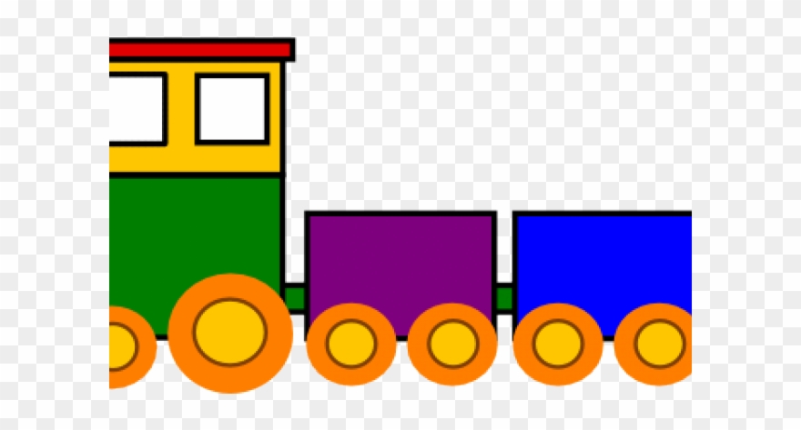 Long Clipart Toy Train - Train Clipart Png Transparent Png