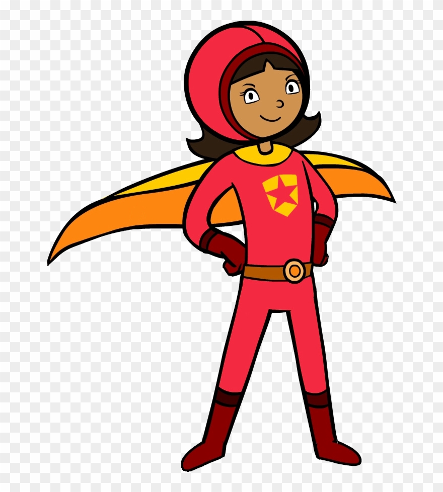 Wordgirl - Word Girl Characters Clipart