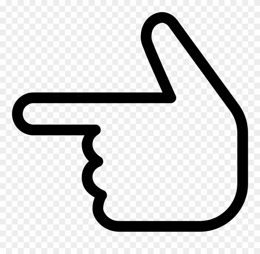 Hand Left Icon Clipart