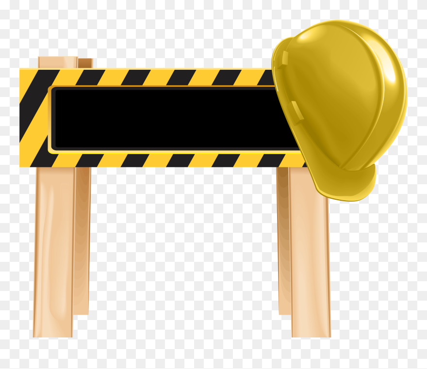 Free Png Under Construction Barrier Png Images Transparent - Construction Clipart Png