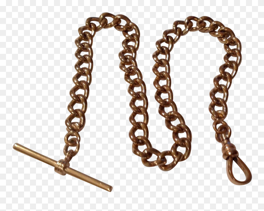 Old Pocket Watch Chain Clipart