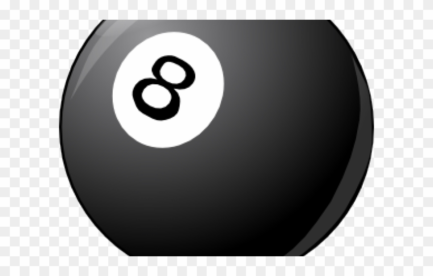 8 Ball Clip Art - Png Download