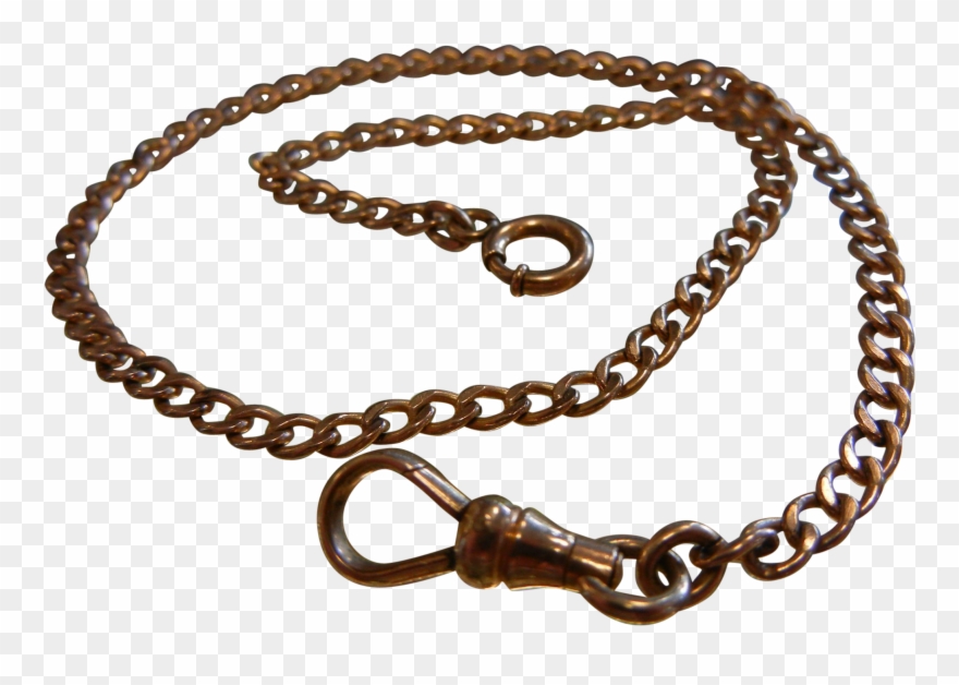 Vintage Gold Filled Watch Fob Chain From Rubylane Sold Clipart