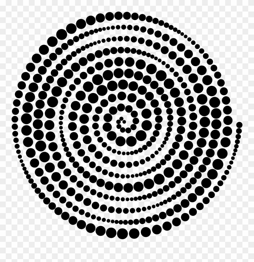 Big Image - Leaf Vector Half Tone Clipart