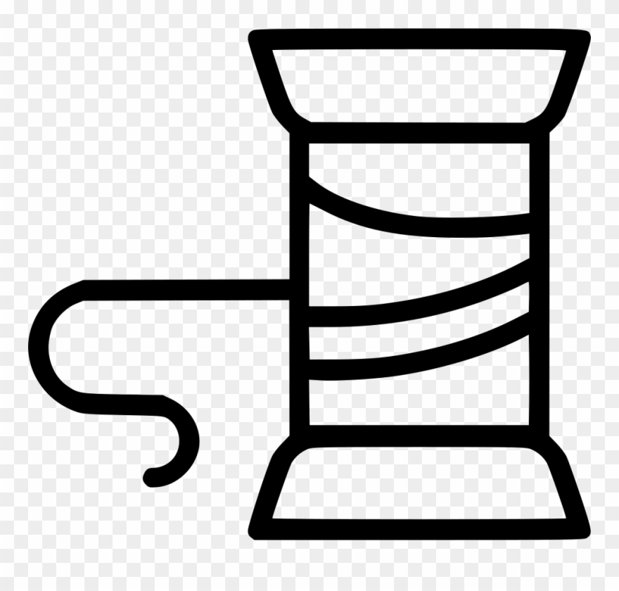 Thread String Sew Roll Icon Free Download Png String - Thread Roll Png Vector Clipart