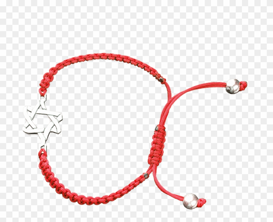Bracelet Ice And Fire Red Thread - Red String Clipart