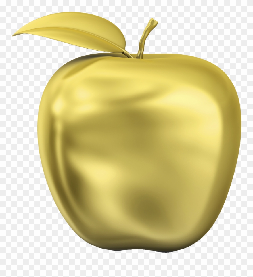 Golden Apple Stock Photography Clip Art Gold Coins - Golden Apple Clip Art - Png Download