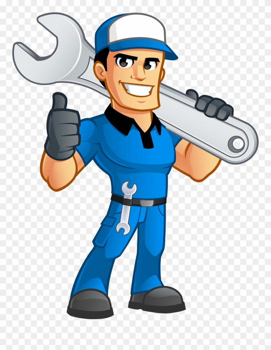 Denting & Painting - Mechanic Clipart - Png Download