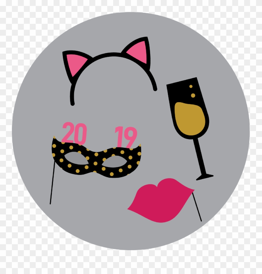 Photo Booth Props Cat - Cat Clipart