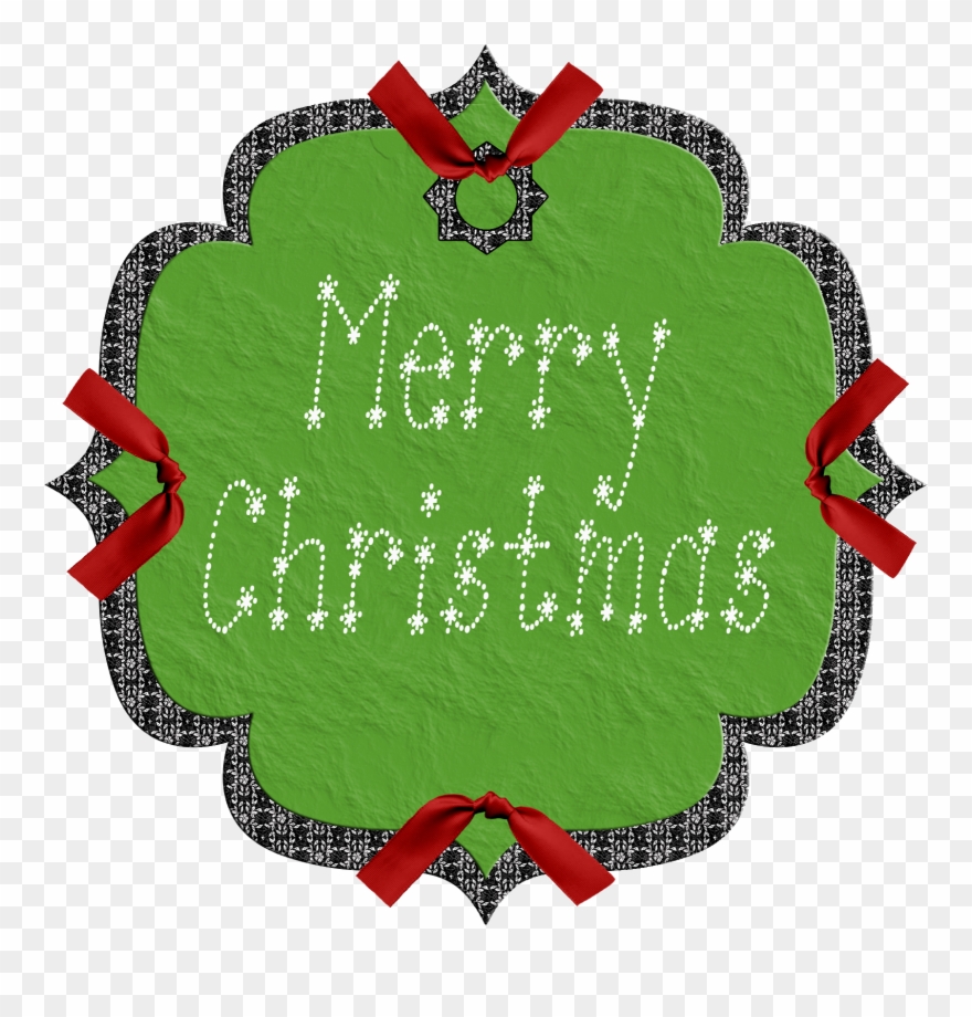 Christmas Themed Tags - Christmas Day Clipart