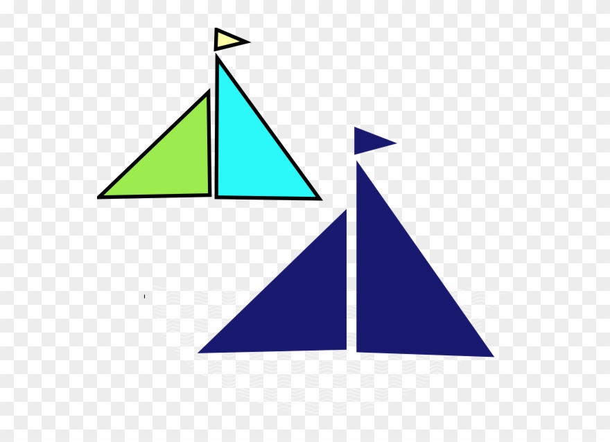 This Free Clip Arts Design Of Little Sailboat - Png Download