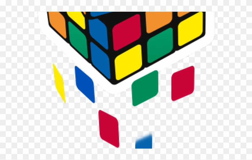 Cube Clipart Magic Cube - Rubik's Cube - Png Download