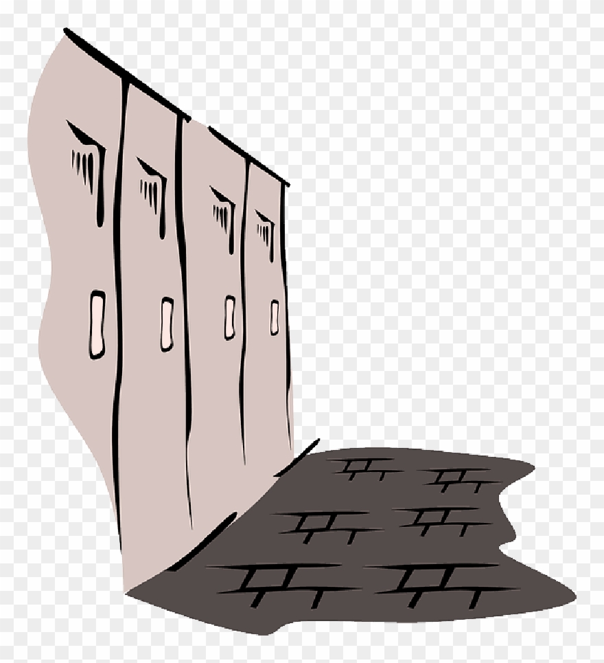 From A Dig Motorsports' “tough Trucks” Slumped And - School Hallway Clipart - Png Download