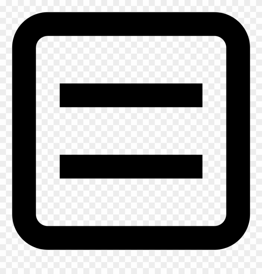 Mathematical Equal Sign Icon Stock Vector Quka Clipart