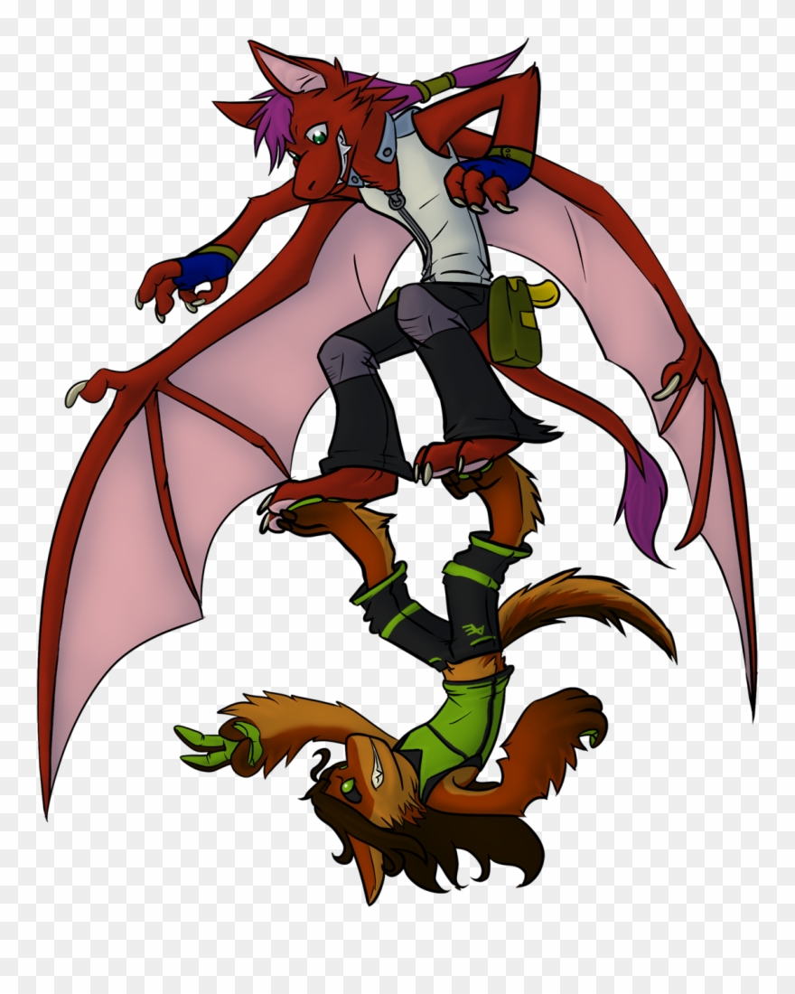 Hang Gliding - Cartoon Clipart