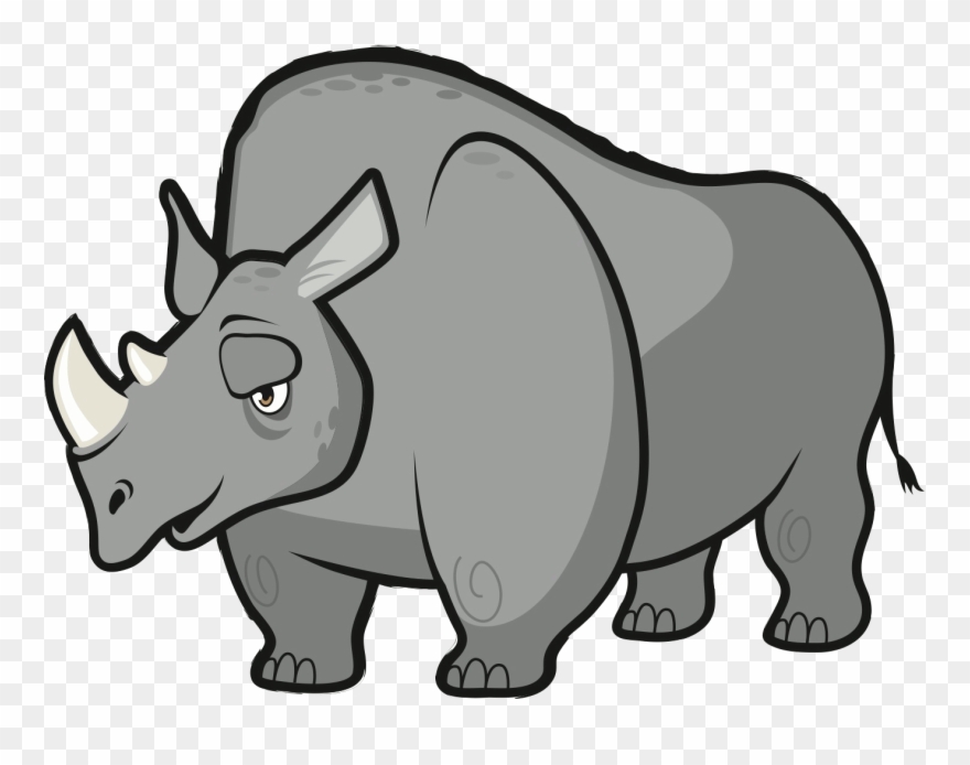Meet Roger The Namibia Tourism Board Describe - Transparent Rhino Clipart