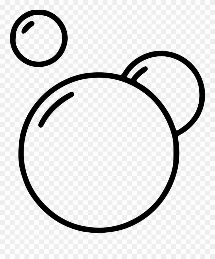 Bubble Icon Free Download Png Air Bubbles Svg File - Clemence & Vivien Le Fleuri 50g Deodorant Balm Clipart