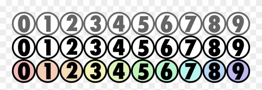 Computer Icons Number Slicing Cascading Style Sheets - Icons Numbers Png Clipart