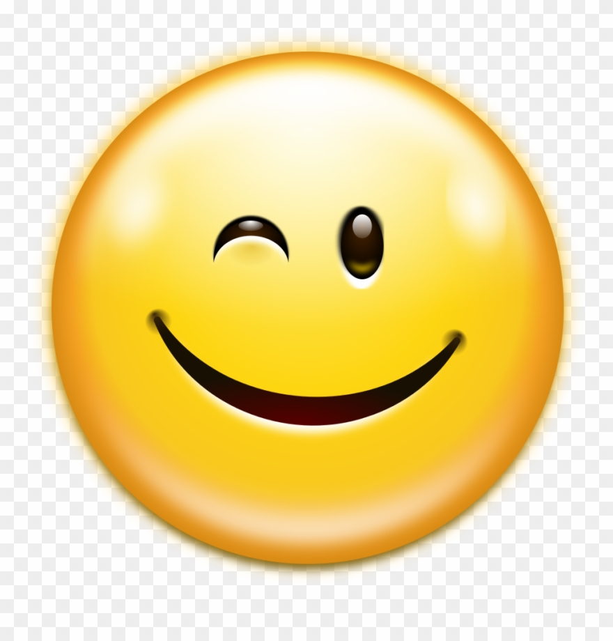 File Oxygen480 Emotes Face Wink Svg Wikimedia Commons - Imagenes De Emojis Proud Clipart
