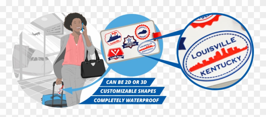 Luggage Tags Clipart