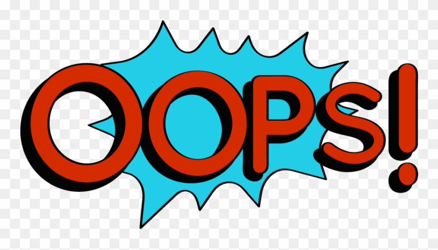 Explosion Clipart Bubble - Oops Png Transparent Png