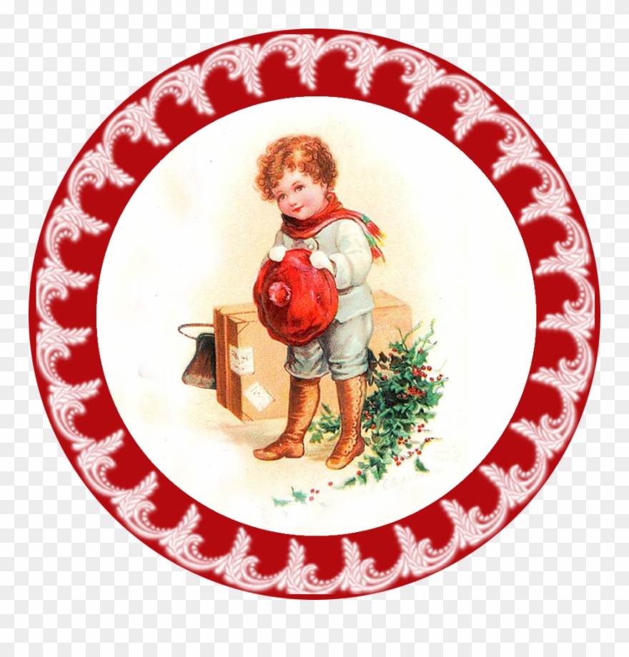 Kartinki Dlia Dekypazha Novogodnie Kryglie Vintazh - Cute Boy At Christmas Baby Blanket Clipart