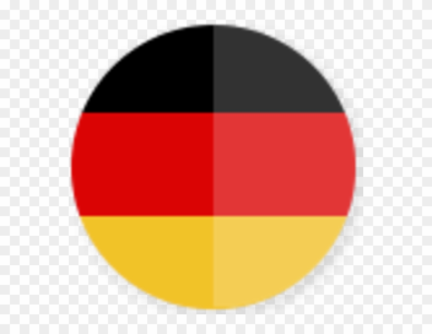 German Flag Circle Png Clipart
