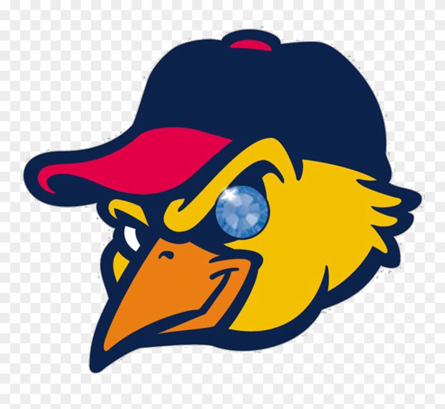 Trading Pin Gems - Mud Hens Baseball Clipart