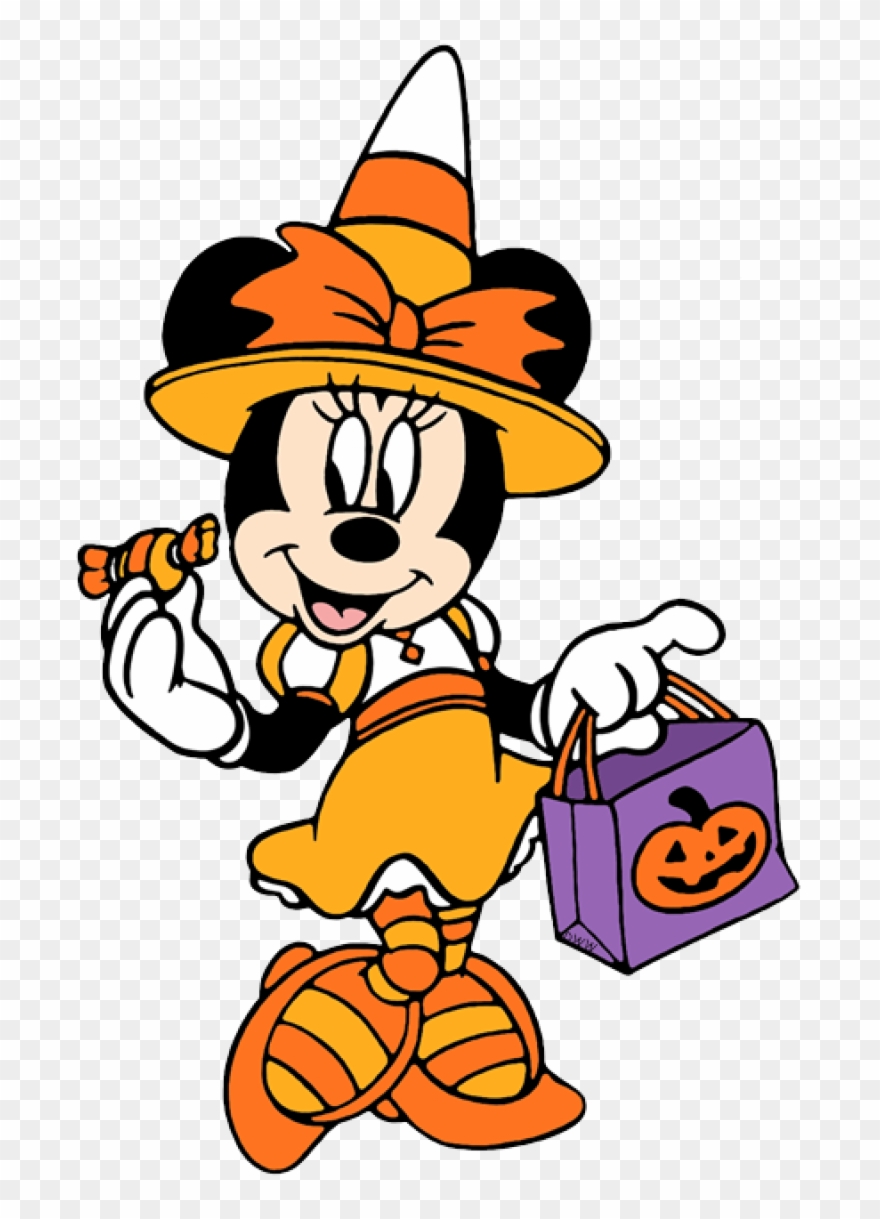 Permalink To Disney Halloween Clipart - Minnie Mouse Halloween Clipart - Png Download