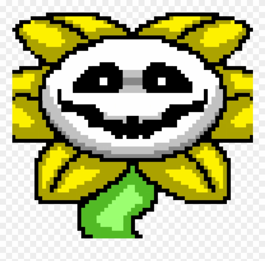 14 Mar - Flowey The Flower Png Clipart