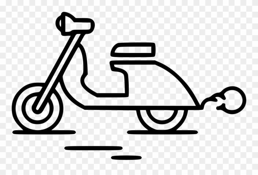 Motorcycle Comments - Motorcycle Line Icon Clipart