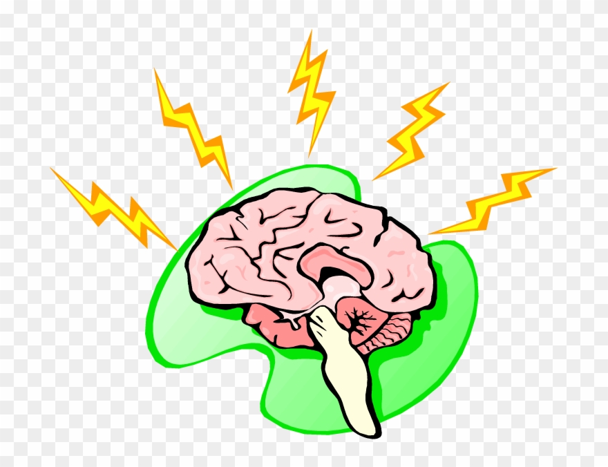 Lightning Clipart - Nervous System Clip Art - Png Download