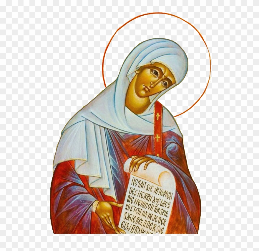 St Phoebe The Deaconess Clipart